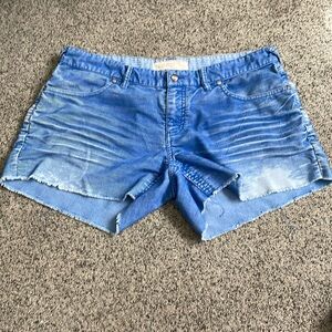 Carve Designs Shorts Women’s Size 10 Oahu Corduroy Raw Fray Hem Inseam 4”